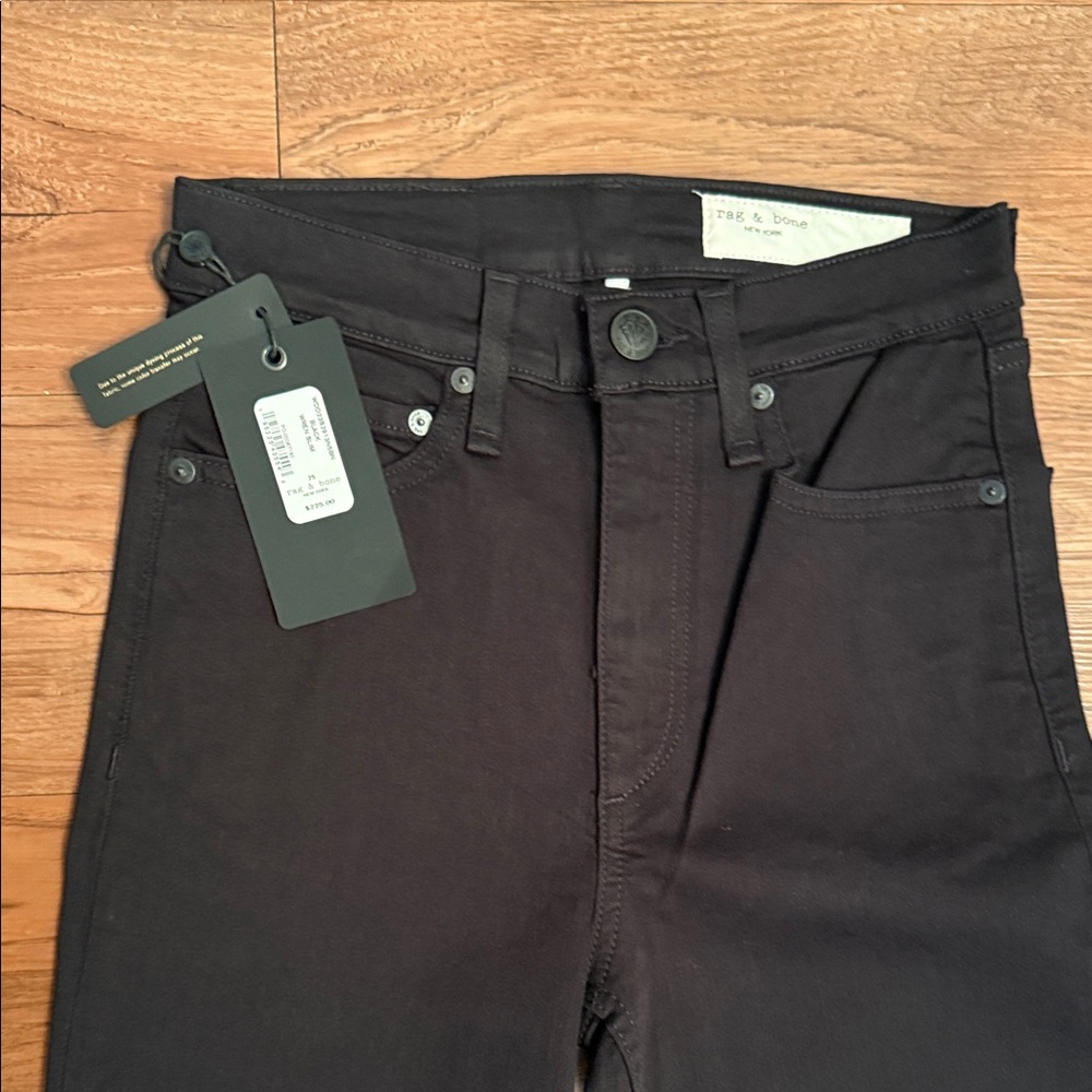 NWT Rag & Bone Black Jeans - Picture 3 of 5